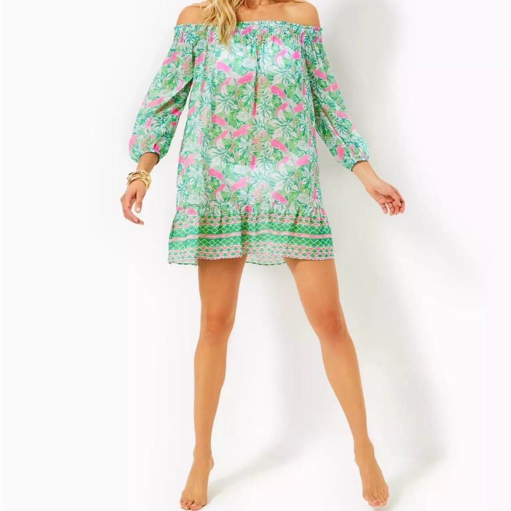 Lilly Pulitzer Maribeth Cover - Botanical Green Just